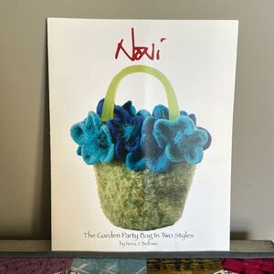 Noni Bags Pattern The Garden Party Bags by Nora Bellows NWT